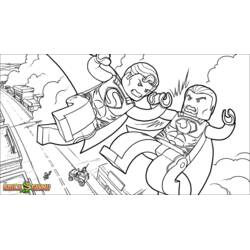 Dibujo para colorear: Súper Héroes Marvel (Superhéroes y Supervillanos) #80029 - Dibujos para Colorear e Imprimir Gratis