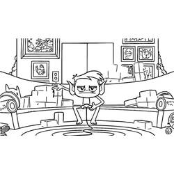 Dibujo para colorear: Teen Titans Go! (Superhéroes y Supervillanos) #196435 - Dibujos para Colorear e Imprimir Gratis