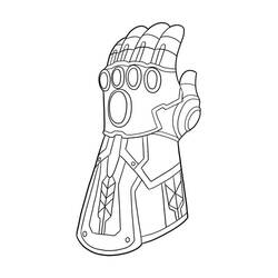 Dibujo para colorear: Thanos (Superhéroes y Supervillanos) #206563 - Dibujos para Colorear e Imprimir Gratis