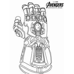 Dibujo para colorear: Thanos (Superhéroes y Supervillanos) #206566 - Dibujos para Colorear e Imprimir Gratis
