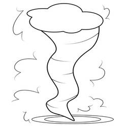 Dibujo para colorear: Tormenta (Superhéroes y Supervillanos) #172966 - Dibujos para Colorear e Imprimir Gratis