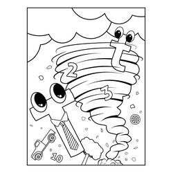 Dibujo para colorear: Tormenta (Superhéroes y Supervillanos) #172967 - Dibujos para Colorear e Imprimir Gratis