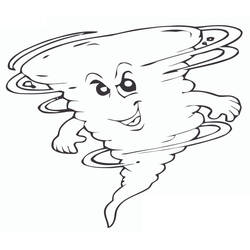 Dibujo para colorear: Tormenta (Superhéroes y Supervillanos) #172969 - Dibujos para Colorear e Imprimir Gratis