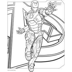 Dibujo para colorear: Vengadores (Superhéroes y Supervillanos) #74021 - Dibujos para Colorear e Imprimir Gratis