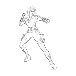 Dibujo para colorear: Vengadores (Superhéroes y Supervillanos) #74046 - Dibujos para Colorear e Imprimir Gratis