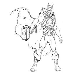 Dibujo para colorear: Vengadores (Superhéroes y Supervillanos) #74072 - Dibujos para Colorear e Imprimir Gratis