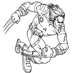 Dibujo para colorear: Vengadores (Superhéroes y Supervillanos) #74101 - Dibujos para Colorear e Imprimir Gratis