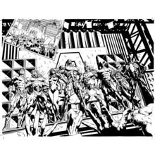 Dibujo Vengadores (Superhéroes y Supervillanos) #74105 para imprimir y colorear