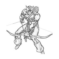Dibujo para colorear: Vengadores (Superhéroes y Supervillanos) #74135 - Dibujos para Colorear e Imprimir Gratis