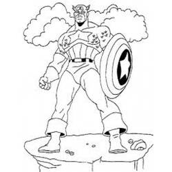 Dibujo para colorear: Vengadores (Superhéroes y Supervillanos) #74165 - Dibujos para Colorear e Imprimir Gratis