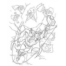 Dibujo Vengadores (Superhéroes y Supervillanos) #74193 para imprimir y colorear