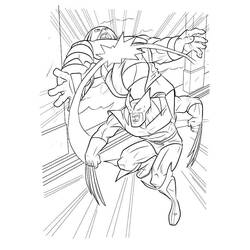 Dibujo para colorear: Wolverine (Superhéroes y Supervillanos) #185626 - Dibujos para Colorear e Imprimir Gratis