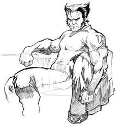 Dibujo para colorear: Wolverine (Superhéroes y Supervillanos) #74869 - Dibujos para Colorear e Imprimir Gratis