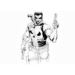 Dibujo para colorear: Wolverine (Superhéroes y Supervillanos) #74932 - Dibujos para Colorear e Imprimir Gratis