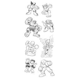 Dibujo para colorear: Wolverine (Superhéroes y Supervillanos) #74948 - Dibujos para Colorear e Imprimir Gratis