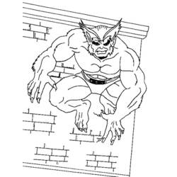 Dibujo para colorear: Wolverine (Superhéroes y Supervillanos) #74997 - Dibujos para Colorear e Imprimir Gratis