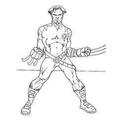 Dibujo para colorear: X-Men (Superhéroes y Supervillanos) #74341 - Dibujos para Colorear e Imprimir Gratis