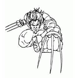 Dibujo para colorear: X-Men (Superhéroes y Supervillanos) #74345 - Dibujos para Colorear e Imprimir Gratis