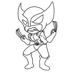 Dibujo para colorear: X-Men (Superhéroes y Supervillanos) #74378 - Dibujos para Colorear e Imprimir Gratis