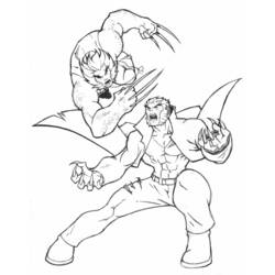 Dibujo para colorear: X-Men (Superhéroes y Supervillanos) #74389 - Dibujos para Colorear e Imprimir Gratis