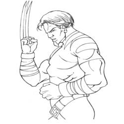 Dibujo para colorear: X-Men (Superhéroes y Supervillanos) #74410 - Dibujos para Colorear e Imprimir Gratis