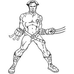 Dibujo para colorear: X-Men (Superhéroes y Supervillanos) #74422 - Dibujos para Colorear e Imprimir Gratis