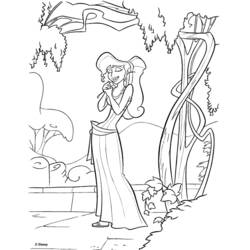 Dibujo para colorear: Xena (Superhéroes y Supervillanos) #84637 - Dibujos para Colorear e Imprimir Gratis