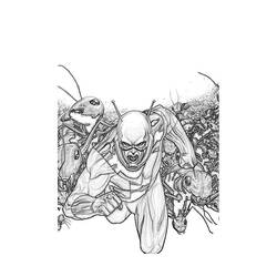 Dibujo para colorear: Ant-Man (Superhéroes) #77679 - Dibujos para colorear