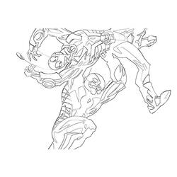 Dibujo para colorear: Ant-Man (Superhéroes) #77680 - Dibujos para colorear
