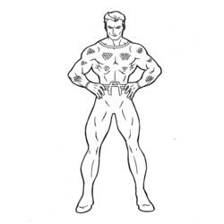 Dibujo para colorear: Aquaman (Superhéroes) #84979 - Dibujos para colorear