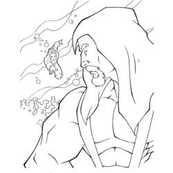 Dibujo para colorear: Aquaman (Superhéroes) #84980 - Dibujos para Colorear e Imprimir Gratis