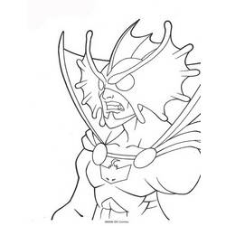 Dibujo para colorear: Aquaman (Superhéroes) #84986 - Dibujos para Colorear e Imprimir Gratis