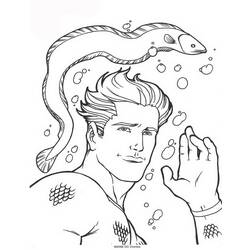 Dibujo para colorear: Aquaman (Superhéroes) #84987 - Dibujos para Colorear e Imprimir Gratis