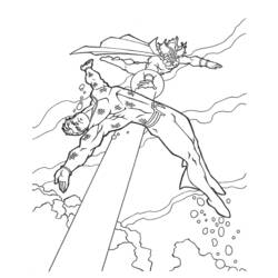 Dibujo para colorear: Aquaman (Superhéroes) #85001 - Dibujos para colorear