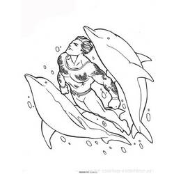 Dibujo para colorear: Aquaman (Superhéroes) #85020 - Dibujos para colorear
