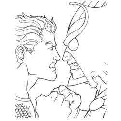 Dibujo para colorear: Aquaman (Superhéroes) #85025 - Dibujos para Colorear e Imprimir Gratis