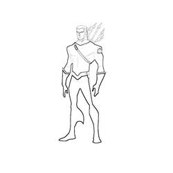 Dibujo para colorear: Aquaman (Superhéroes) #85059 - Dibujos para colorear