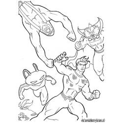 Dibujo para colorear: Aquaman (Superhéroes) #85105 - Dibujos para colorear