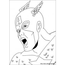 Dibujo para colorear: Avengers (Superhéroes) #74083 - Dibujos para Colorear e Imprimir Gratis