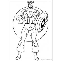 Dibujo para colorear: Avengers (Superhéroes) #74116 - Dibujos para Colorear e Imprimir Gratis