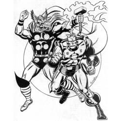 Dibujo para colorear: Avengers (Superhéroes) #74173 - Dibujos para Colorear e Imprimir Gratis