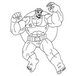 Dibujo para colorear: Avengers (Superhéroes) #74234 - Dibujos para Colorear e Imprimir Gratis