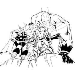 Dibujo para colorear: Avengers (Superhéroes) #74270 - Dibujos para Colorear e Imprimir Gratis