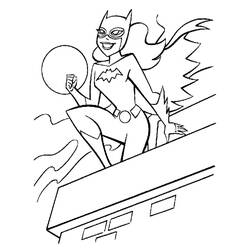 Dibujo para colorear: Batgirl (Superhéroes) #77728 - Dibujos para colorear