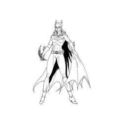 Dibujo para colorear: Batgirl (Superhéroes) #77730 - Dibujos para colorear