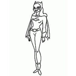 Dibujo para colorear: Batgirl (Superhéroes) #77759 - Dibujos para colorear