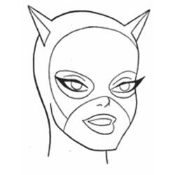 Dibujo para colorear: Batgirl (Superhéroes) #77810 - Dibujos para colorear