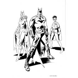 Dibujo para colorear: Batgirl (Superhéroes) #77831 - Dibujos para colorear