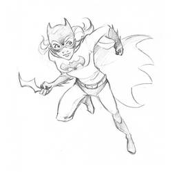 Dibujo para colorear: Batgirl (Superhéroes) #77863 - Dibujos para colorear
