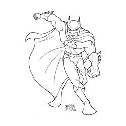 Dibujo para colorear: Batgirl (Superhéroes) #78041 - Dibujos para colorear